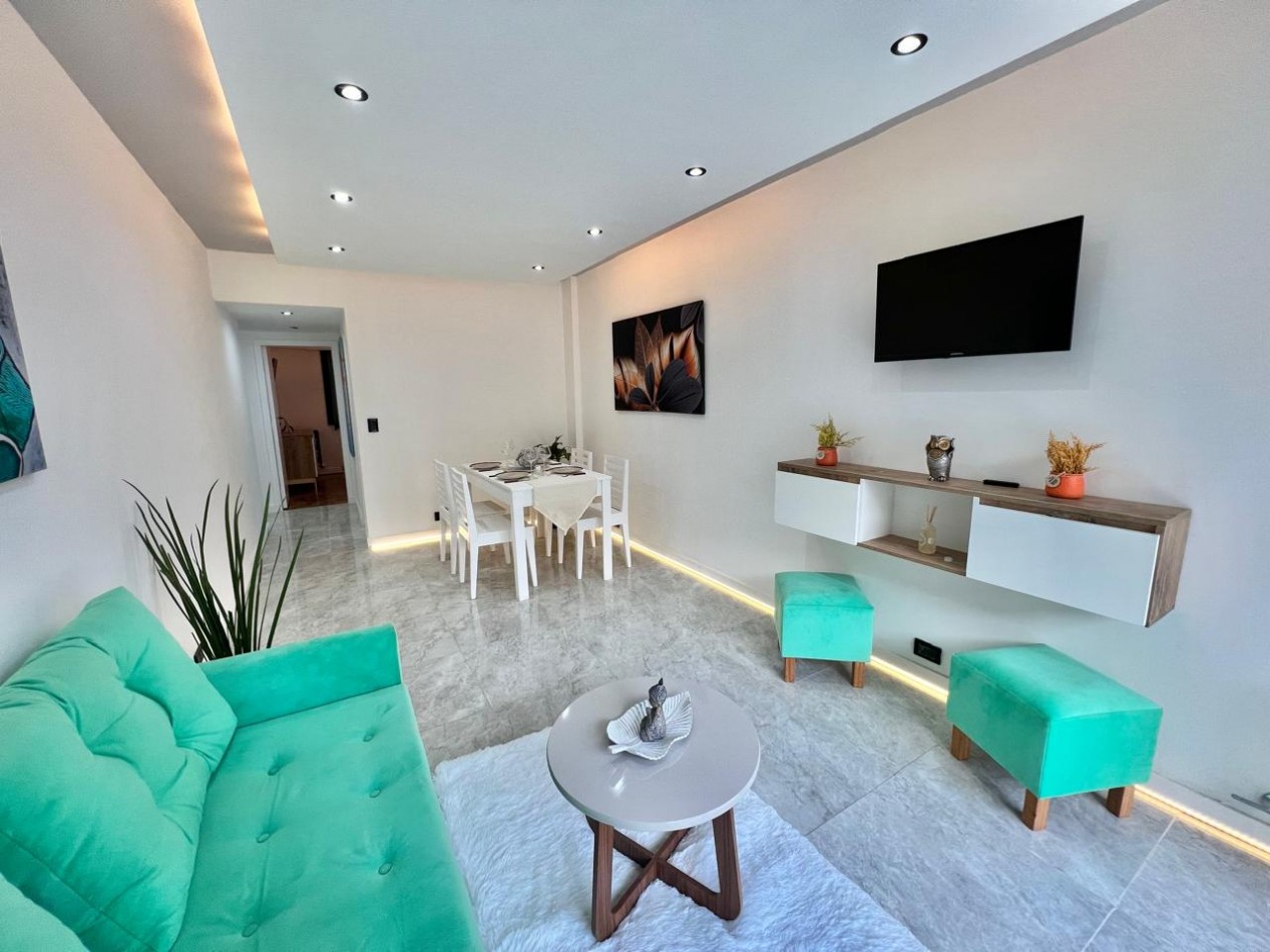 Departamento 2 ambientes al frente con balcon